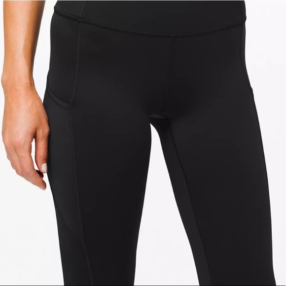 lululemon athletica Pants - Lululemon Pace Rival 21” Black Leggings